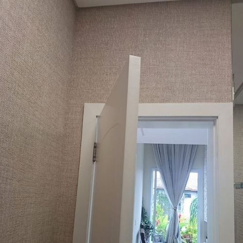 INSTALAÇÃO DE PAPEL DE PAREDE 15